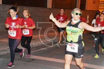 Telde se engancha al amor con su carrera nocturna (Foto TA)